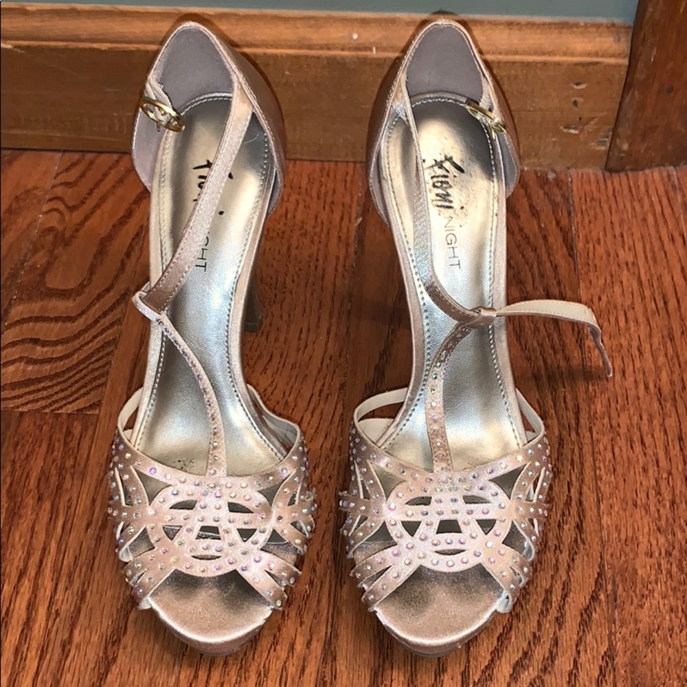 Strappy and Sparkly High Heels!